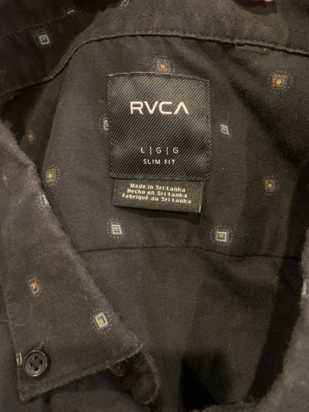 RVCA short sleeve shirt - Picture 3 of 4